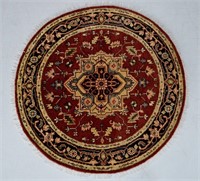Serapi 4' Round Indo Persian Carpet - 862
