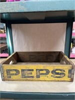 Pepsi wooden crate 
17.75”Lx12”Wx4.5”H