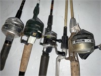 Assorted rod and reels