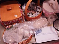 Longaberger items: four baskets including 1998