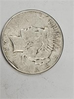 1923 S Silver Peace Dollar Coin