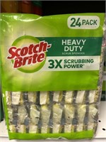 Scotch Brite scrub sponges 24 pack