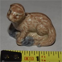 Vtg Wade England Porcelain Sea Otter Figure