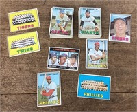 1967 Topps baseball card lot