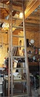 14' Wooden Extension Ladder