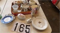5 Tealeaf Plates a d Misc China Items