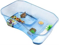 3 Gal Reptile Habitat  Turtle Bluecoco Lake Tank w