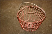 Vintage Egg Wire Basket