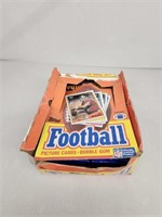 1988 Topps Football Card Packs Partial Box