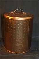 Copper Lidded Canister
