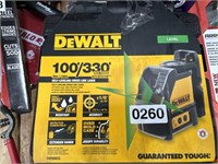 DEWALT LASER LEVEL RETAIL $500