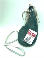 Vintage Bota Leather Wineskin
