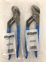 2PCS CHANNELLOCK 430 PLIERS