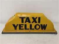Yellow Taxi Roof Light (A/F)