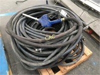 Pallet of Fuel Hose & Hand Pump