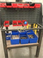 Rolling Cart of Asst. Nuts, Bolts, Washers, Parts