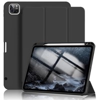 SM4220  KenKe iPad Pro 12.9 Case 6th Gen, Black