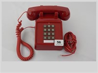 Cetis Red Desk Telephone w Cord