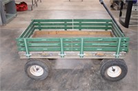Large Wagon w/ Removable Sides & Heavy Duty Wheels