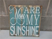 You are my Sunshine Wall Decor 12x12"