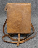 WWII Japanese Leather Equipment Case