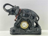 Elephant Mantle Clock