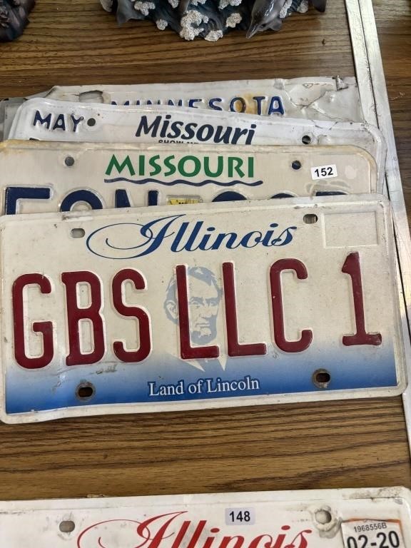 License plates