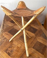 L - LEATHER & BAMBOO 21" SEAT