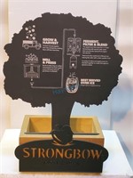 NEW STRONGBOW CIDER TABLE DISPLAY, 7.25" X 10"