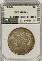 1926-S Peace Dollar MS-64 +