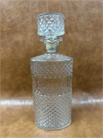 Vintage Burbon Glass Decantur