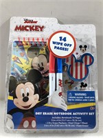 Mickey Mouse Dry Erase NoteBook Activity Set