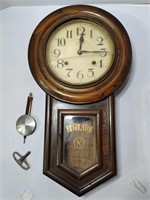 Vintage Regulator Pendulum Clock