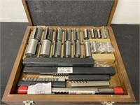 Uline Keyway Broach Set in Wood Box