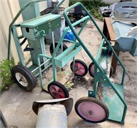 Qty (3) Misc. Torch Carts - Outside Yard Area