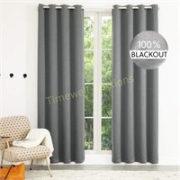 Bedsure Blackout Curtains 84in Linen 52x84in