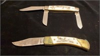 Colonial Scrimshaw Series Pocketknives