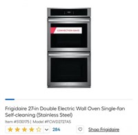 Frigidaire 27" Double Electric Wall Oven SS