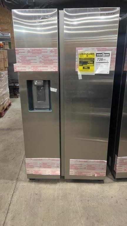 Samsung 27.4 Cu Ft Side By Side SS Refrigerator