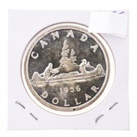 Canada 1956 Silver Dollar MS64