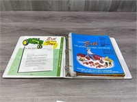 1964-1973 Ertl Toys Brochures In Binder