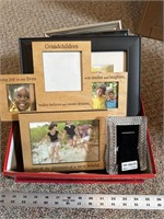 Box of picture frames