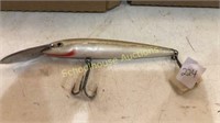 Large white lure marked Rapala Finland Sinking