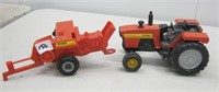 Plastic Ertl Tractor & Baler