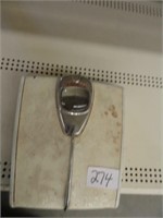 Vintage Detecto weight scale-dirty