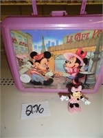 Aladdin Mickey & Minnie Mouse plastic lunch box