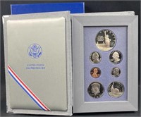 1986 US Prestige Proof Set w/ Silver Dollar