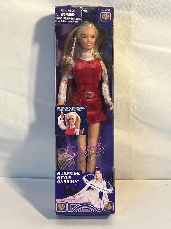 1997 SABRINA THE TEENAGE WITCH NEW IN BOX