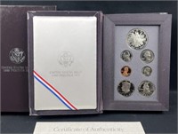 1989 US Prestige Proof Set w/ Silver Dollar