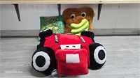 Case Tractor Plush Pillow, TMNT Pillow, Plush
